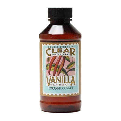 Lorann's Clear Double Strength Vanilla Extract 2 ounces 
