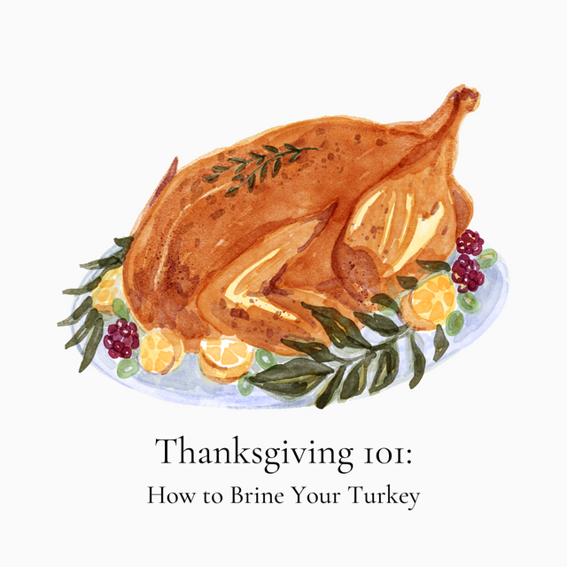 Thanksgiving 101: How to Brine