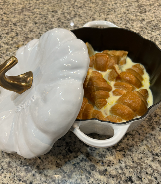 Croissant Bread Pudding