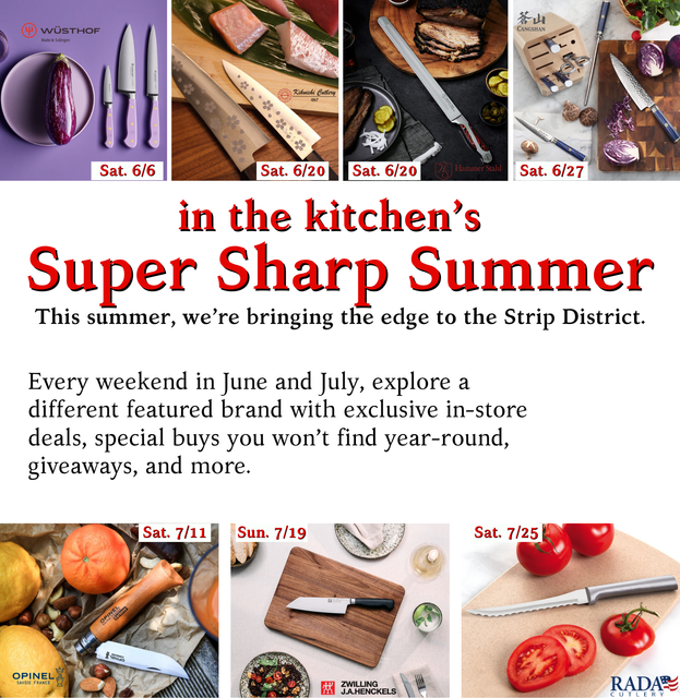 In The Kitchen's Super Sharp Summer Series