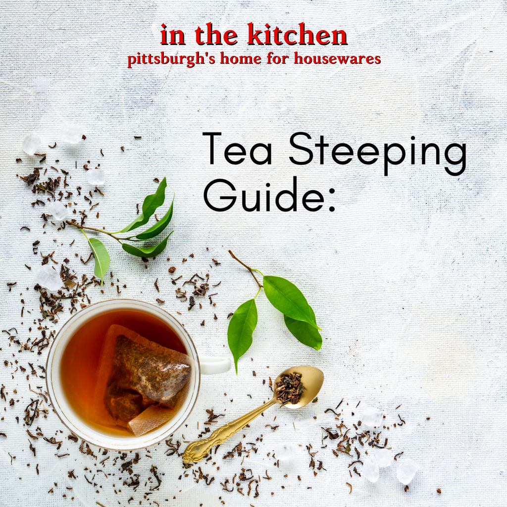 In The Kitchen's Tea Steeping Guide