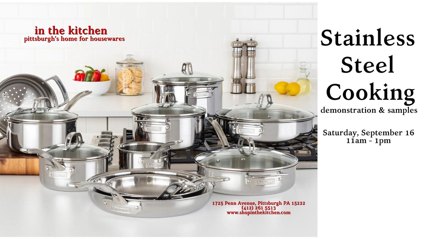 Pittsburgh's Home for Cookware & Housewares– Shop in the Kitchen