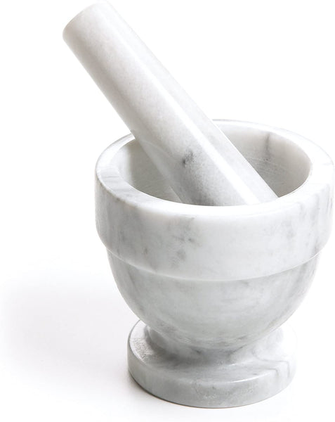 4" Marble Mortar and Pestle