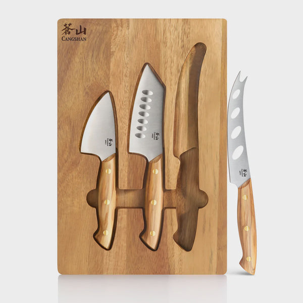 CANGSHAN 3-PIECE CHEESE KNIFE SET