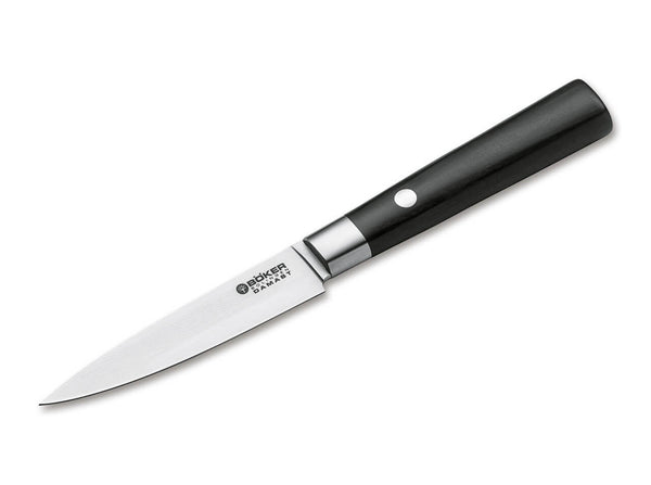 BOKER 3.75"  DAMASCUS PARING KNIFE - BLACK