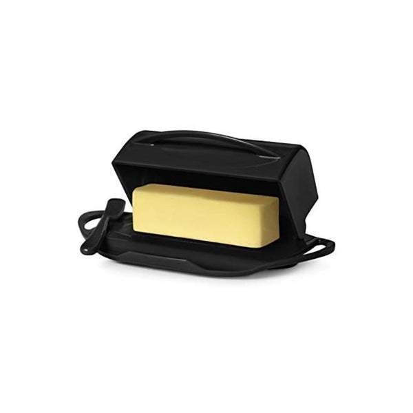 BUTTERIE BUTTER DISH IN BLACK
