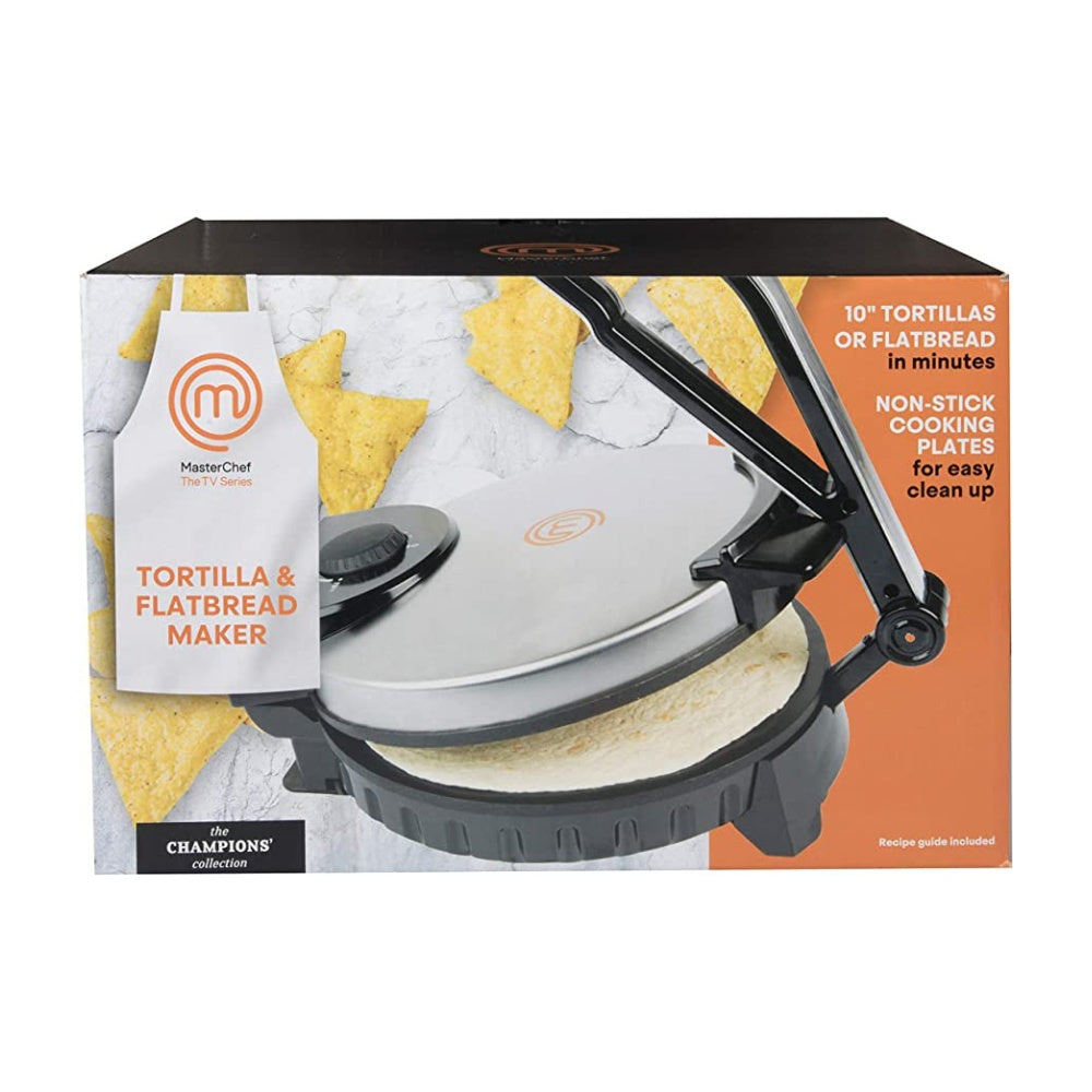 MASTERCHEF TORTILLA AND FLATBREAD MAKER– Shop in the Kitchen