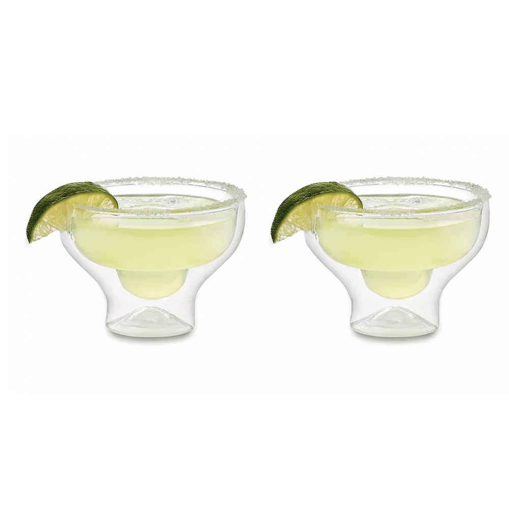 Double Wall Martini Glass Set