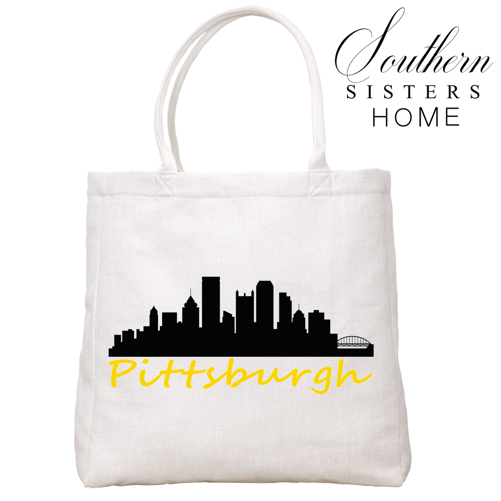 PITTSBURGH SKYLINE TOTE