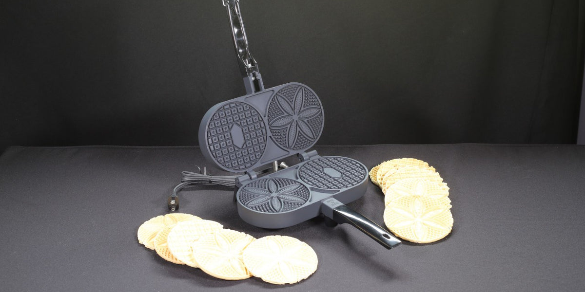 Palmer Nonstick Pizzelle Maker, Model 1000T - Fante's Kitchen Shop - Since  1906